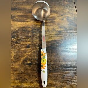 EKCO Ladle Country Garden Flower Daisy Spoon‎ Mid Century Modern Vintage